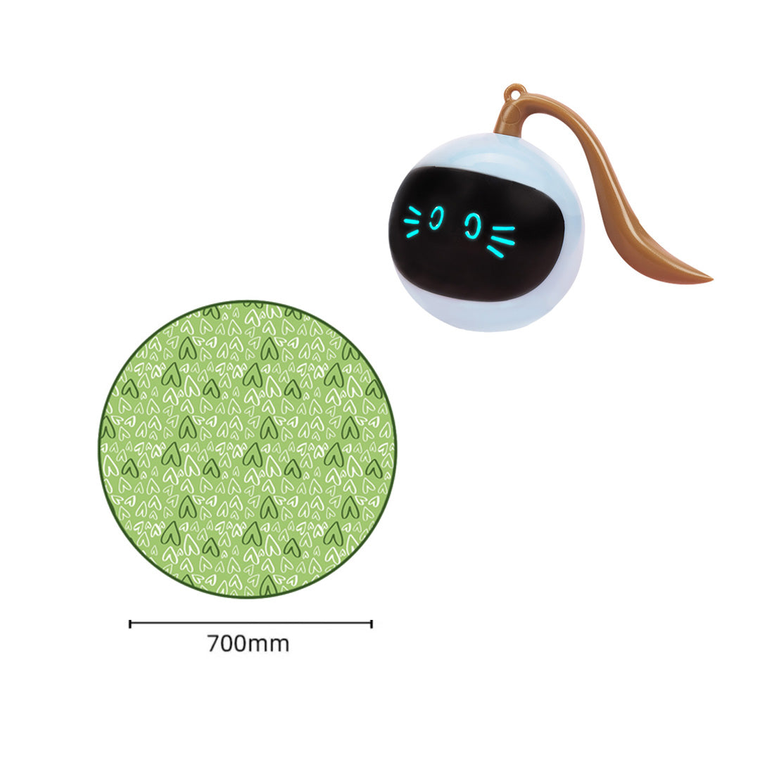 Automatic Rolling Ball Interactive Cat Toy for Indoor Cats