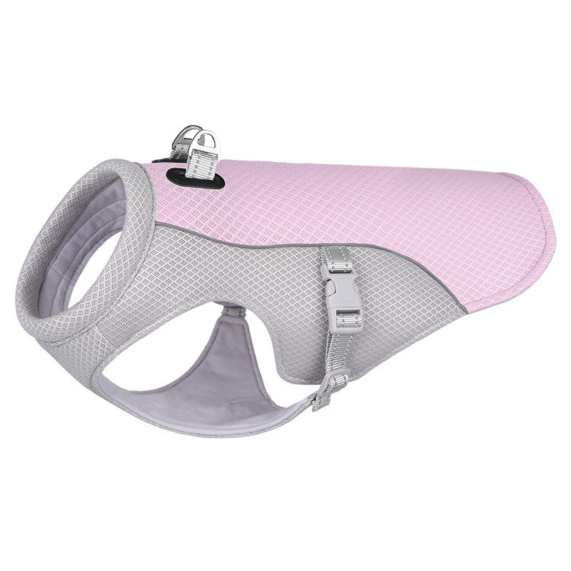 Breathable Summer Cooling Vest for Pets, Outdoor Ready