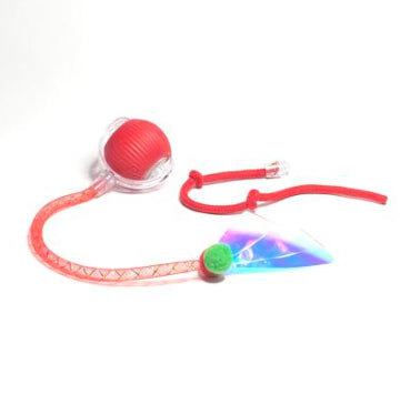 Interactive Cat Toy Ball with Self Rolling Motion for Chase Play