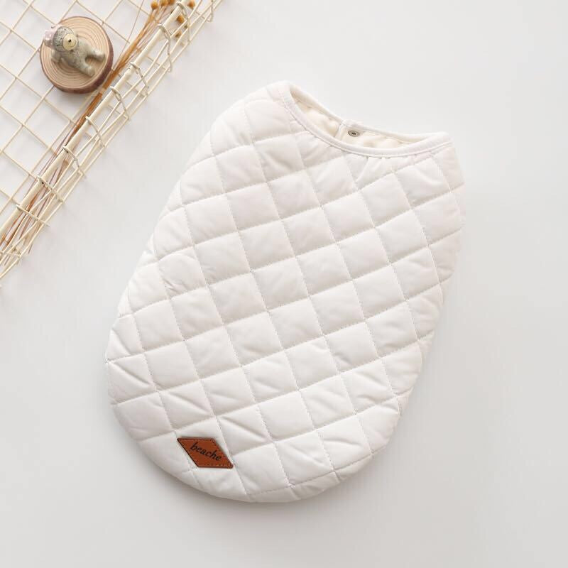 Warm Dog Vest with Cotton Padding for Cold Weather Walks
