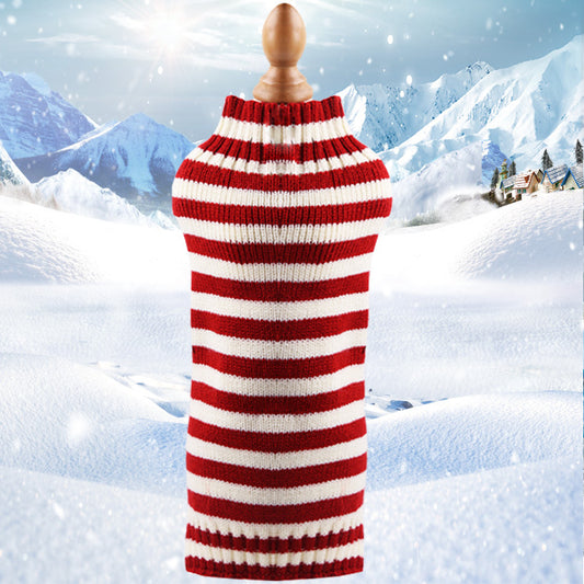 Cashmere Cable Knit Dog Sweater, Twisted Rope Pet Jumper