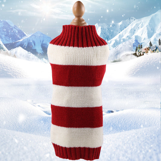 Cashmere Cable Knit Dog Sweater, Twisted Rope Pet Jumper