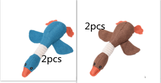 Plush Squeaky Dog Toy with Built-In Sound for Puzzle Play