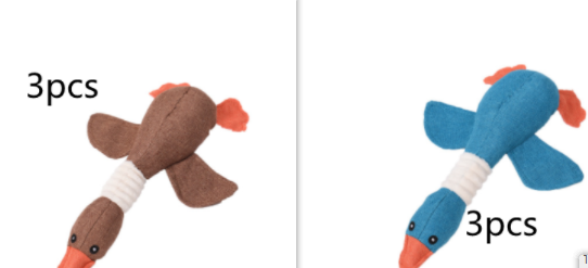 Plush Squeaky Dog Toy with Built-In Sound for Puzzle Play