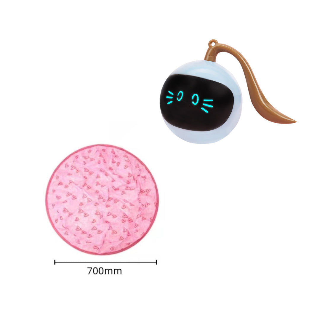 Automatic Rolling Ball Interactive Cat Toy for Indoor Cats