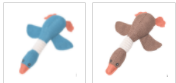 Plush Squeaky Dog Toy with Built-In Sound for Puzzle Play