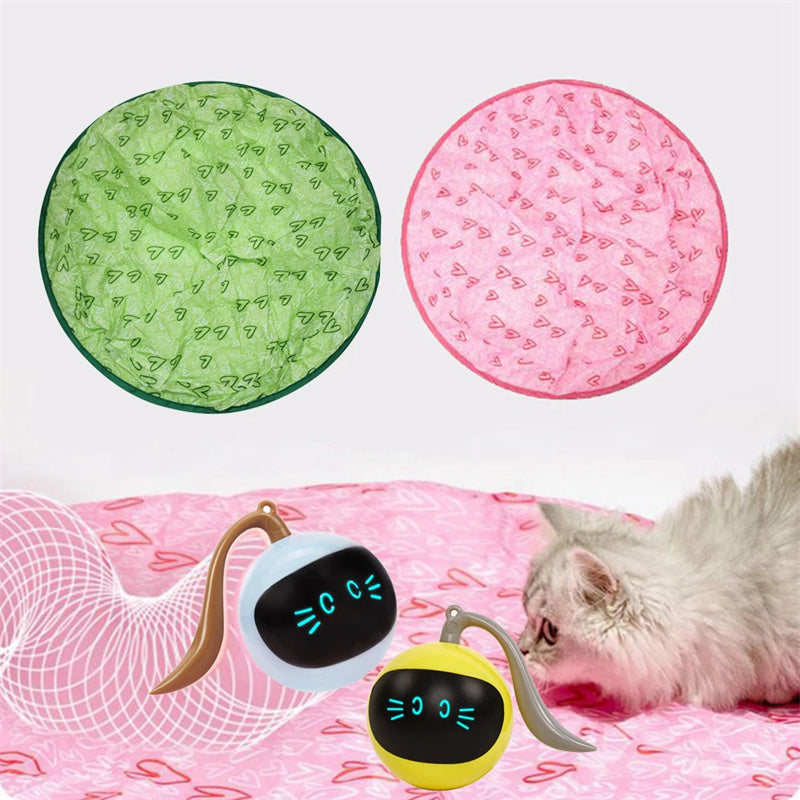 Automatic Rolling Ball Interactive Cat Toy for Indoor Cats