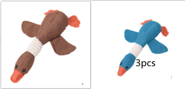 Plush Squeaky Dog Toy with Built-In Sound for Puzzle Play