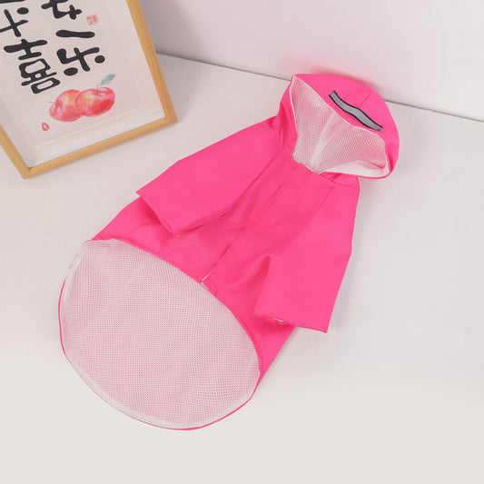 Reflective Waterproof Dog Raincoat for Small Dogs and Cats