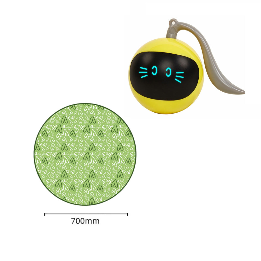 Automatic Rolling Ball Interactive Cat Toy for Indoor Cats
