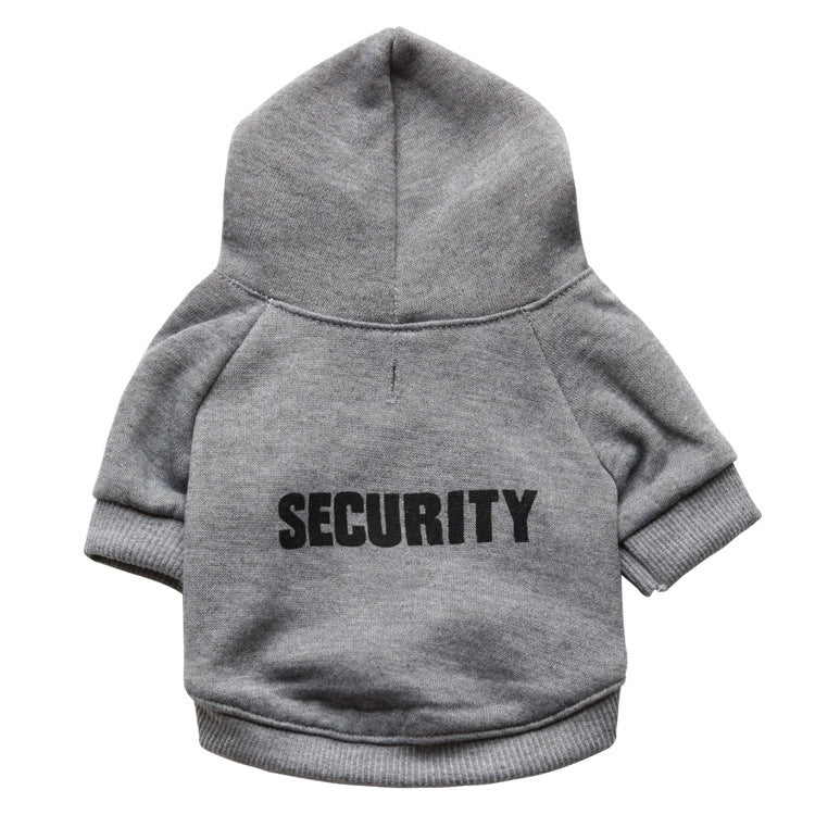 Fleece Dog Hoodie, Soft Hooded Sweater for Everyday Wear
