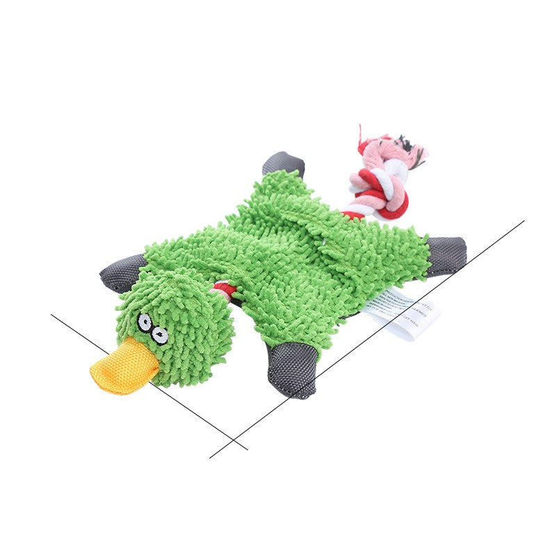 Corduroy Donkey Squeaky Dog Toy for Puppies and Small Dogs