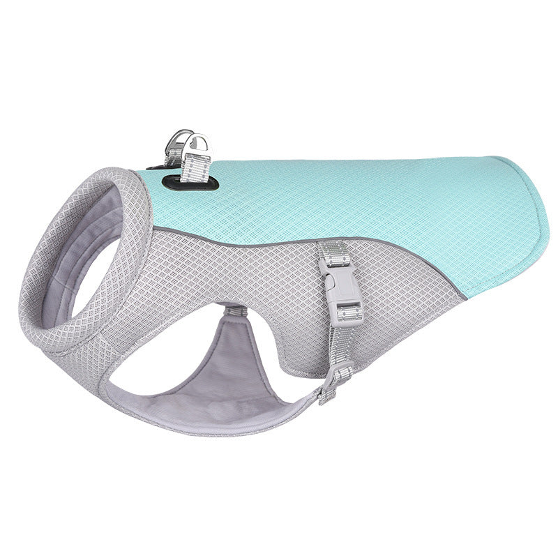 Breathable Summer Cooling Vest for Pets, Outdoor Ready