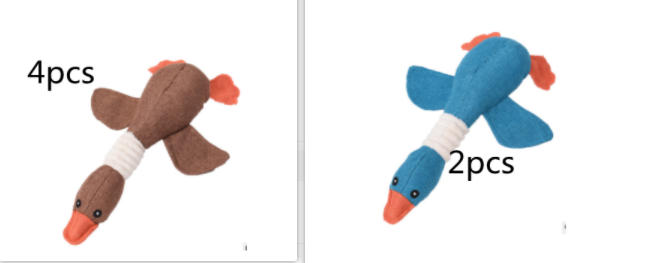 Plush Squeaky Dog Toy with Built-In Sound for Puzzle Play