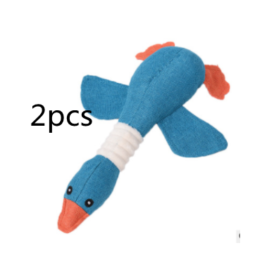 Plush Squeaky Dog Toy with Built-In Sound for Puzzle Play