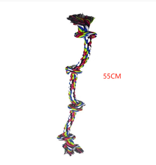 Heavy-Duty Rope Knot Dog Toy for Large Breeds, Dental Chew and Tug