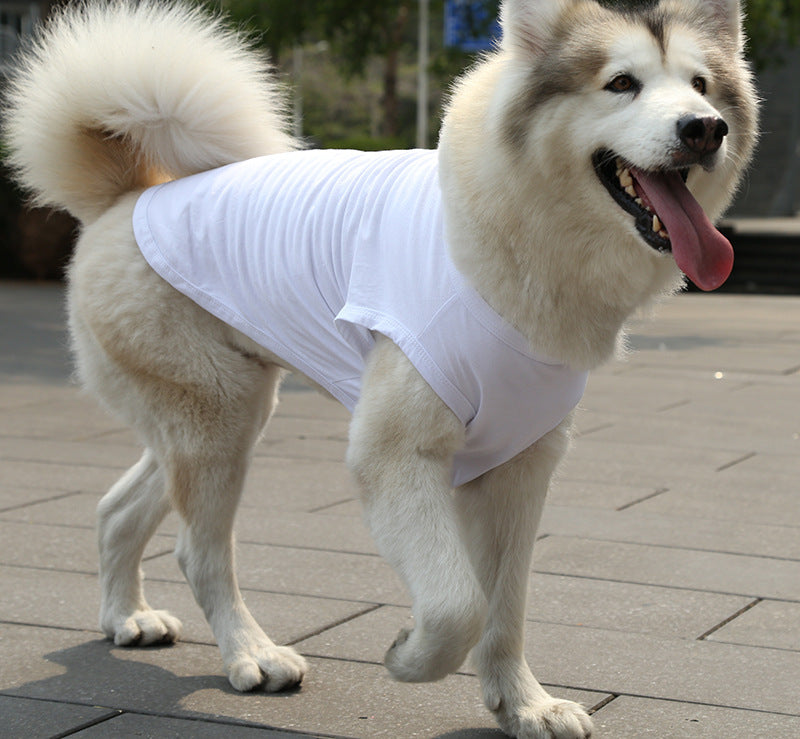Summer Dog T-Shirt Vest for Small and Medium Dogs, XS to 5XL