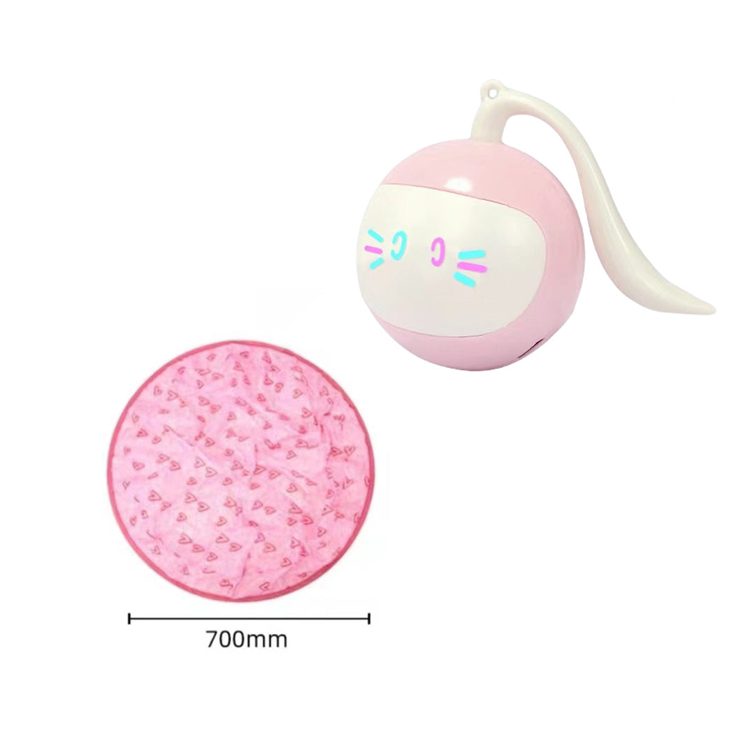 Automatic Rolling Ball Interactive Cat Toy for Indoor Cats
