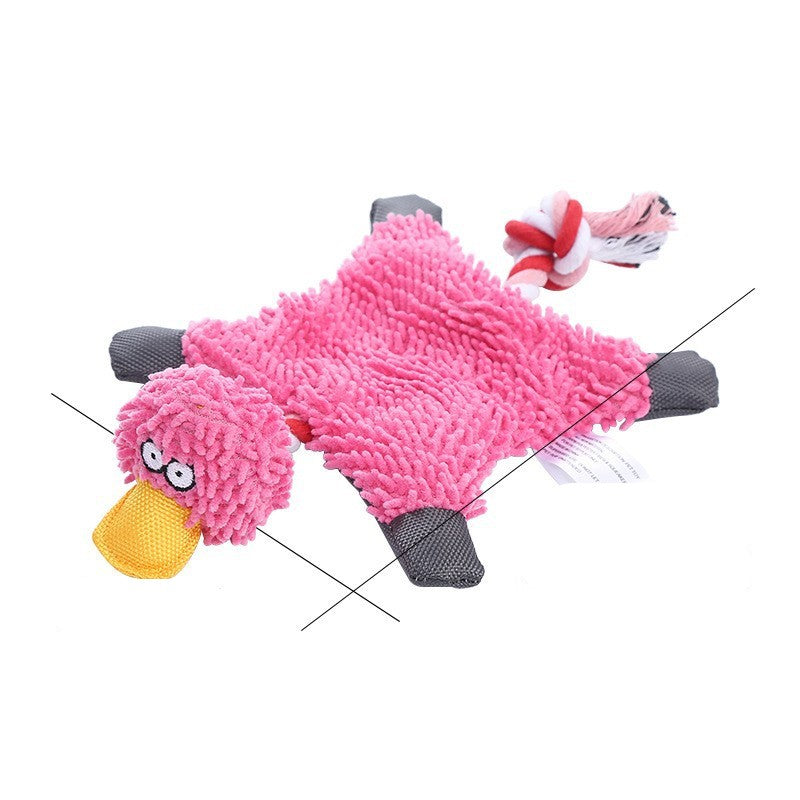 Corduroy Donkey Squeaky Dog Toy for Puppies and Small Dogs