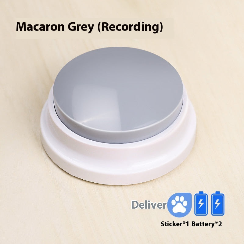 Recordable Pet Communication Button for Dogs and Cats