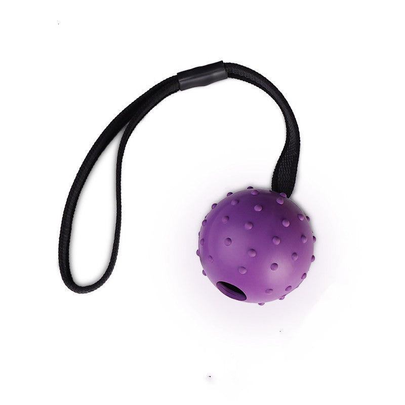 Bite Resistant Rubber Dog Chew Ball for Training and Fetch