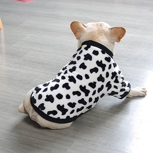 Plush Pet Pajamas, Soft Cozy Onesie for Cats and Small Dogs