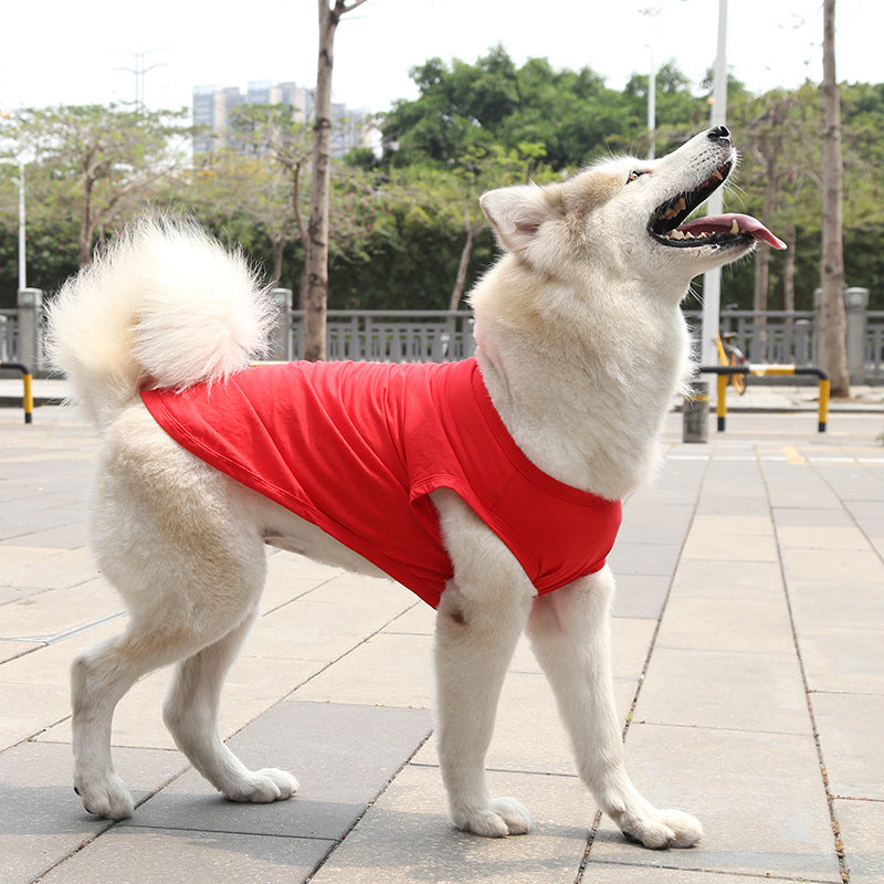 Summer Dog T-Shirt Vest for Small and Medium Dogs, XS to 5XL