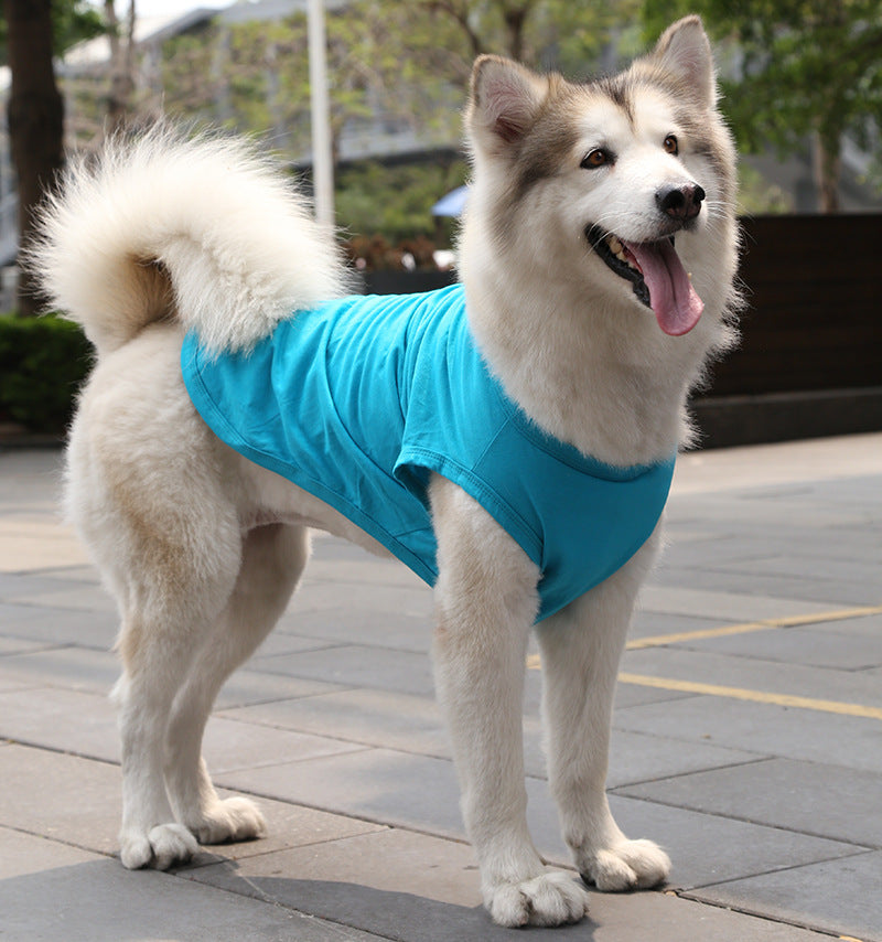 Summer Dog T-Shirt Vest for Small and Medium Dogs, XS to 5XL