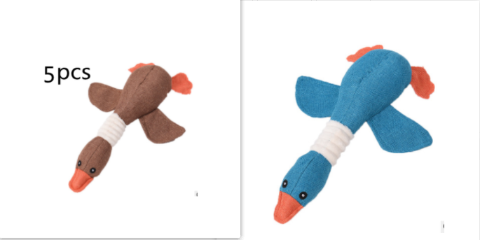 Plush Squeaky Dog Toy with Built-In Sound for Puzzle Play