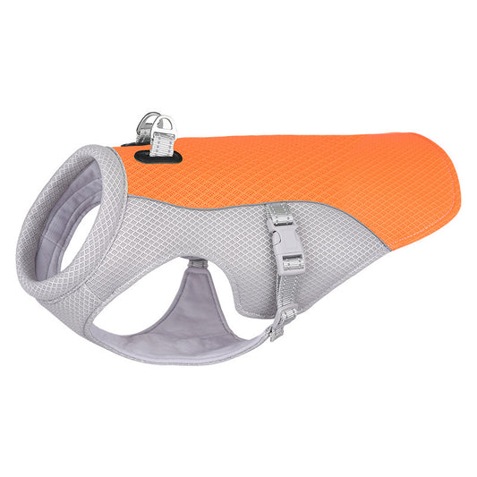 Breathable Summer Cooling Vest for Pets, Outdoor Ready