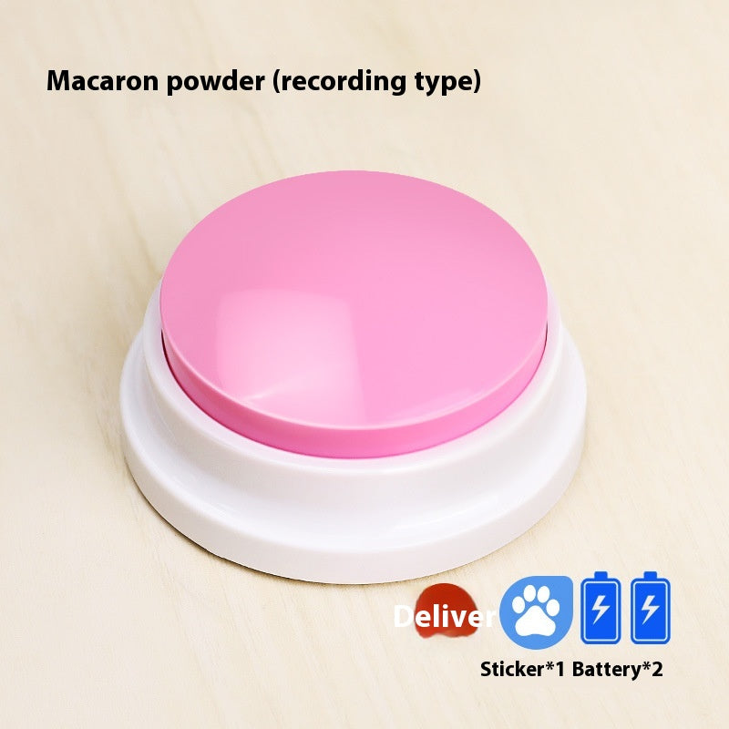 Recordable Pet Communication Button for Dogs and Cats